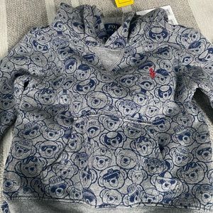 Brand new Polo Ralf Lauren toddler sweatsuit.